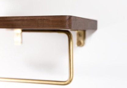 Versatile Wooden Toilet Roll Organizer