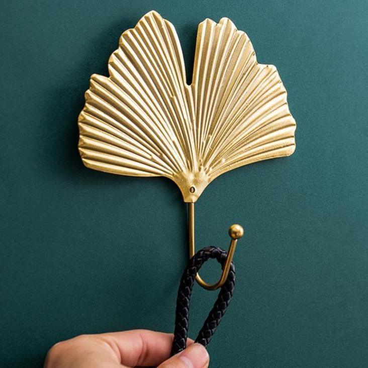 Nature's Foliage Metal Wall Hooks