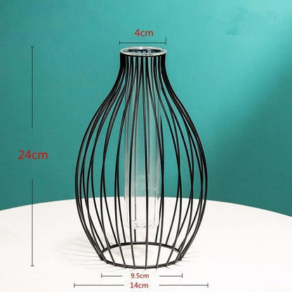 LumeGrid™ - Geometric Flower Vase