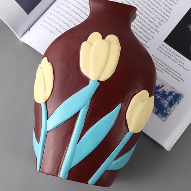 Colorful Ceramic Flower Vases