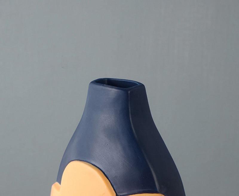 Colorful Ceramic Flower Vases