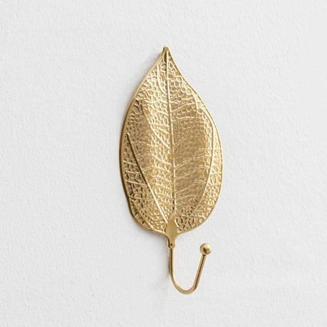Nature's Foliage Metal Wall Hooks