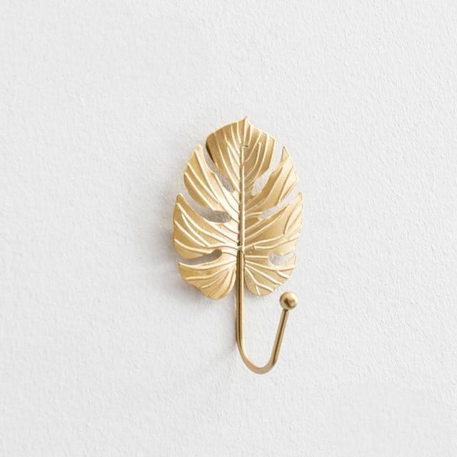Nature's Foliage Metal Wall Hooks