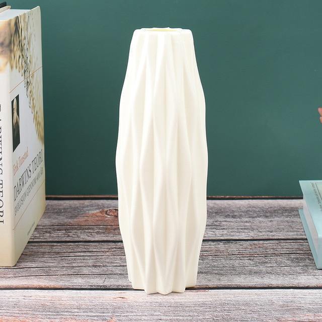 Angular Slim Floral Vase