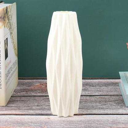 Angular Slim Floral Vase