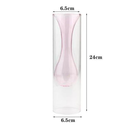 Elegant Glass Bubble Vases