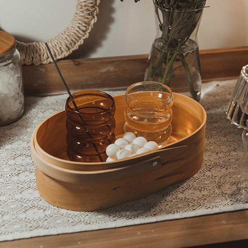 Vibrant Bubble Glass Beverage Cups