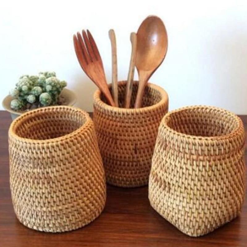 Wicker Storage Basket