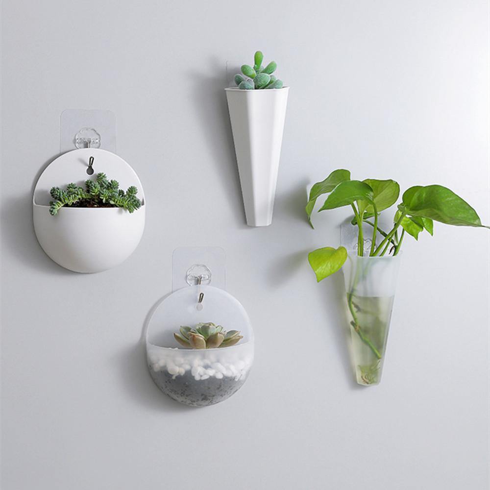 Angular Suspended Wall Planter