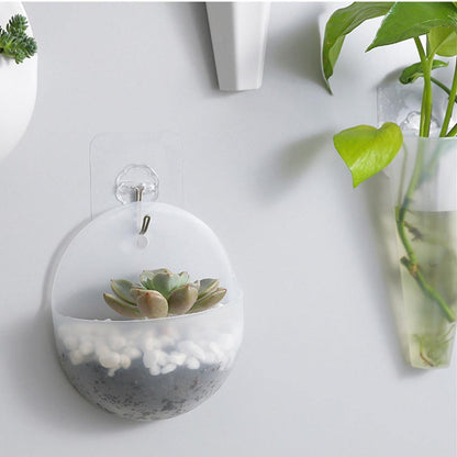 Angular Suspended Wall Planter