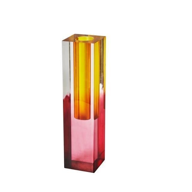 Radiant Prism Acrylic Vase