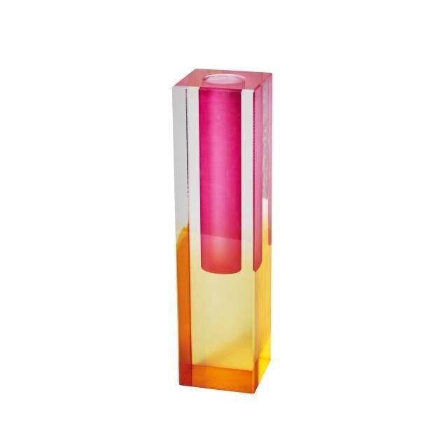 Radiant Prism Acrylic Vase