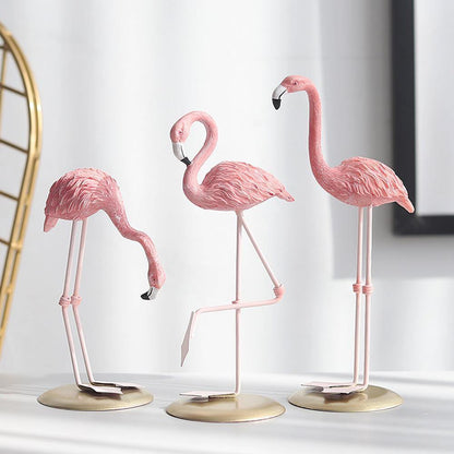 Exotic Flamingo Statuettes