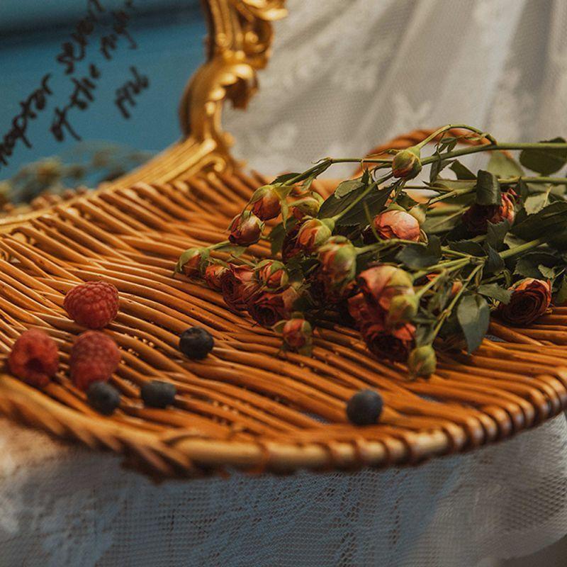 Rattan Woven Serving Tray