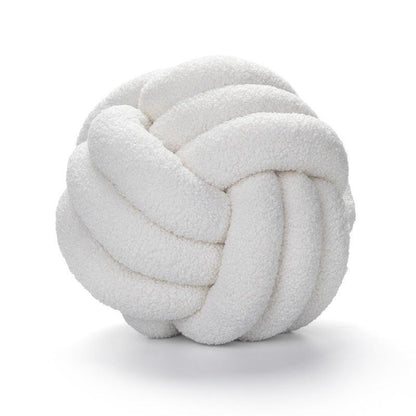 Triple Twist Cotton Fleece Cushion