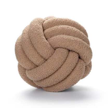 Triple Twist Cotton Fleece Cushion