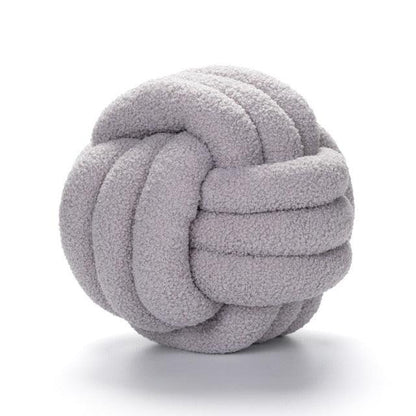 Triple Twist Cotton Fleece Cushion