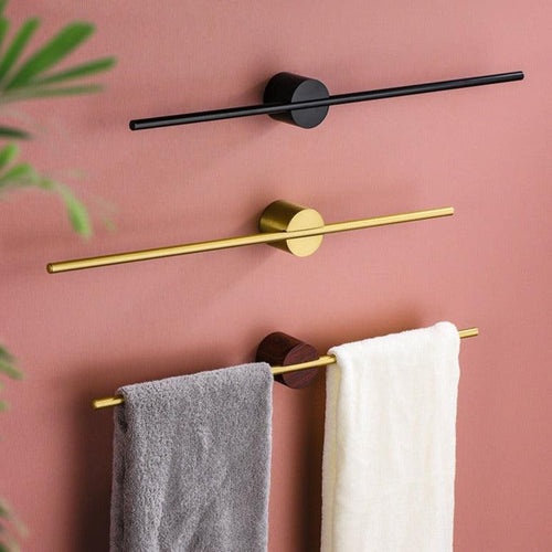 Sleek Contemporary Metal Towel Rack