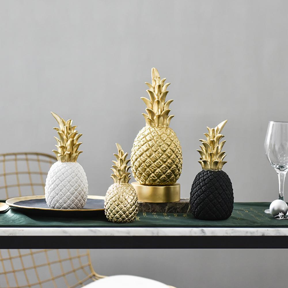 Shiny Pineapple Accent Decoration