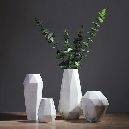 MarbleMosaic™ Modern Vase