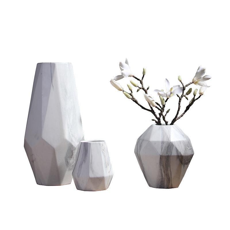 MarbleMosaic™ Modern Vase