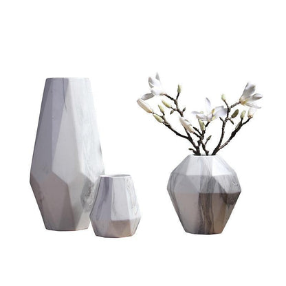 MarbleMosaic™ Modern Vase