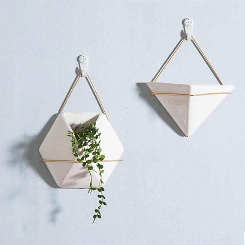 Hanging Geometric Terrarium