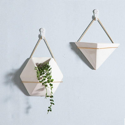 Hanging Geometric Terrarium