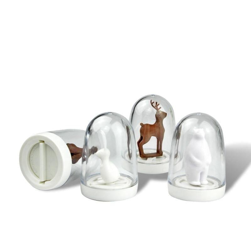 Quartet of Seasonal Spice Dispensers