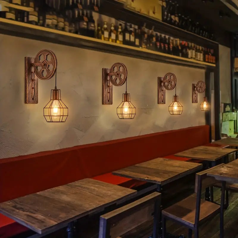 Rustic Glow™ - Vintage Wall Light Fixture