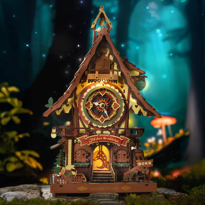 Mechanical Cuckoo Clock Model Kit