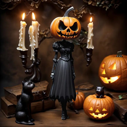 Pumpkira™ – The Midnight Pumpkin Figurine
