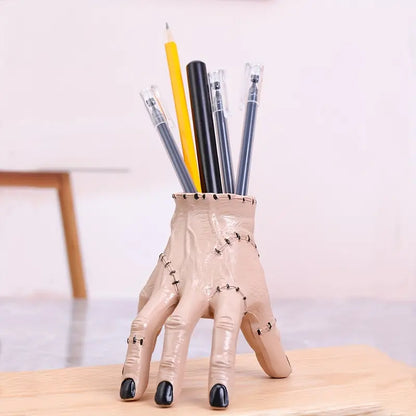 Wednesday Spooky Pen Holder