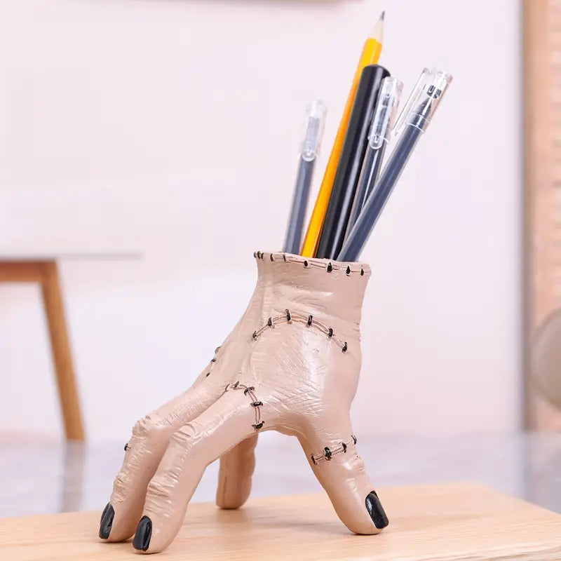 Wednesday Spooky Pen Holder
