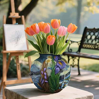 Starry Bloom™ – Van Gogh Vase