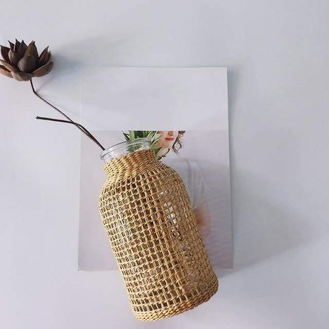 Vase with Straw
